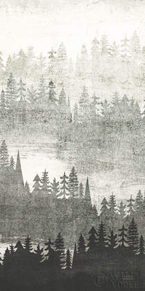Picture of MOUNTAINSCAPE SILVER PANEL II