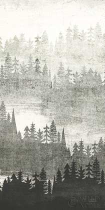 Picture of MOUNTAINSCAPE SILVER PANEL II