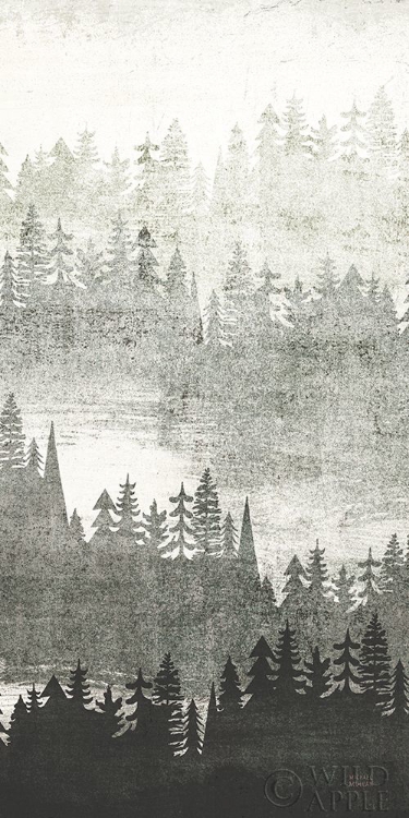 Picture of MOUNTAINSCAPE SILVER PANEL II