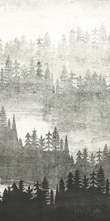 Picture of MOUNTAINSCAPE SILVER PANEL II