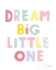 Picture of DREAM BIG LITTLE ONE
