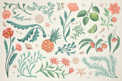 Picture of SEASIDE BOTANICAL I