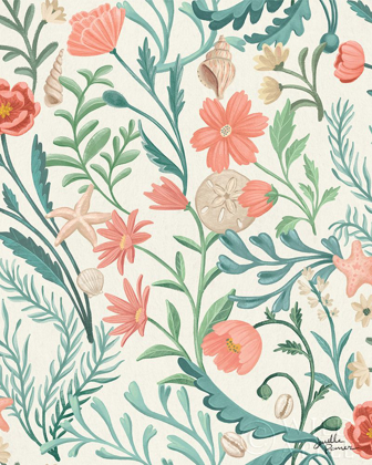 Picture of SEASIDE BOTANICAL PATTERN IA