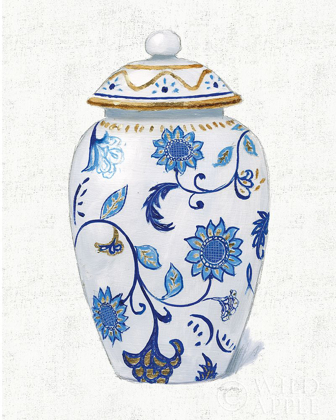 Picture of FLORA CHINOISERIE I TEXTURED