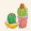 Picture of CACTI GARDEN III