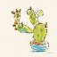 Picture of CACTI GARDEN V