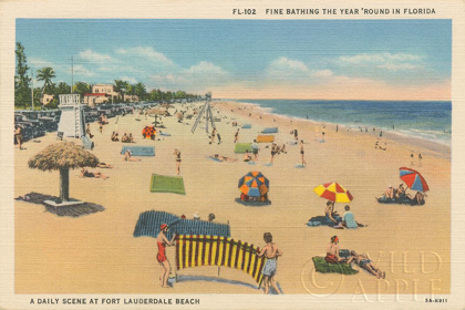 Picture of BEACH POSTCARD I