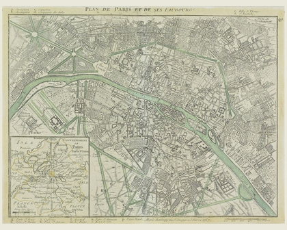 Picture of PLAN PARIS 2