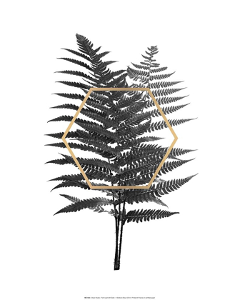 Picture of FERN LEAF WITH GOLD