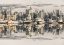 Picture of PANORAMIC VIEW OF LOWER MANHATTAN SKYLINE-NEW YORK