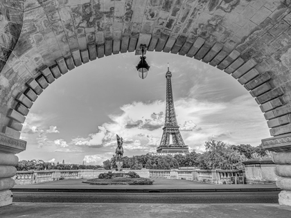 Picture of EIFFEL TOWER FROM BIR-HAKEIM BRIDGE-PARIS-FRANCE