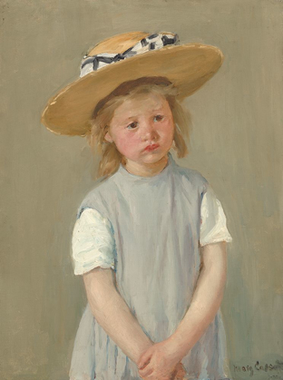 Picture of CHILD WITH STRAW HAT - VERSION 2