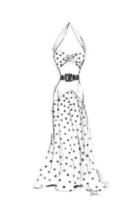 Picture of DRESS IN POLKA DOTS