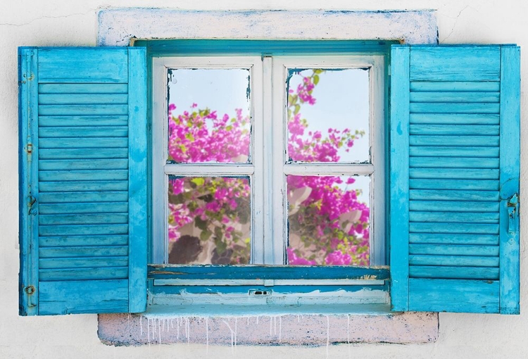 Picture of BEAUTIFUL GREEK WINDOW