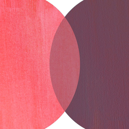 Picture of ABSTRACT CIRCLES RED