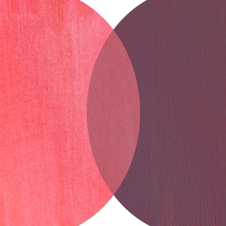 Picture of ABSTRACT CIRCLES RED