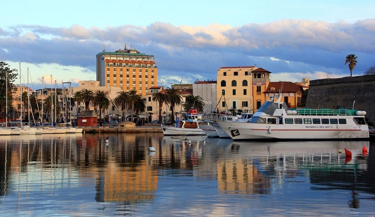 Picture of MEDITERRANEAN PORT OLD TOWN OF ALGHERO 