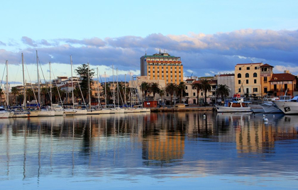 Picture of PORT IN THE SARDINIAN TOWN OF ALGHERO 