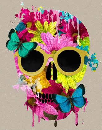 Picture of FLORAL SKULL