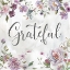 Picture of COTTAGE FLORAL GRATEFUL