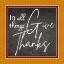 Picture of GIVE THANKS