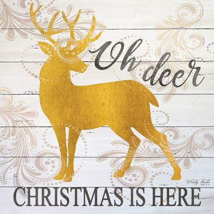 Picture of OH DEER CHRISTMAS IS HERE