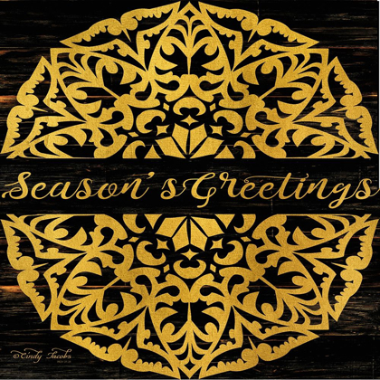 Picture of SEASONS GREETINGS MANDALA II  