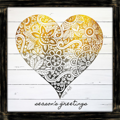 Picture of ZEN SEASONS GREETING HEART  