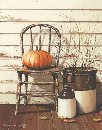 Picture of PUMPKIN AND CHAIR