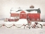 Picture of CHRISTMAS BARN AND BIKE   