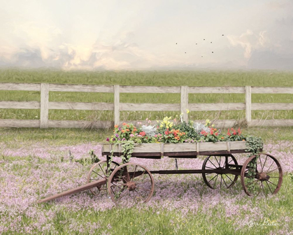 Picture of COUNTRY FLOWER WAGON  