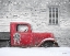 Picture of CHRISTMAS TRUCK WITH PLAID BOW