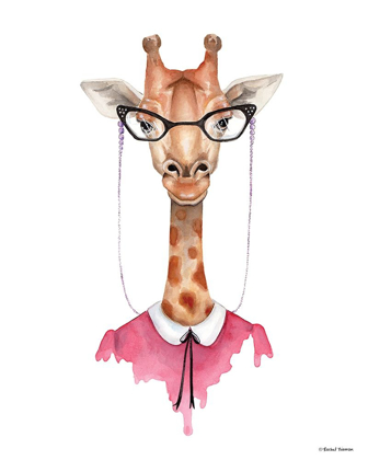 Picture of GIRAFFE IN GLASSES