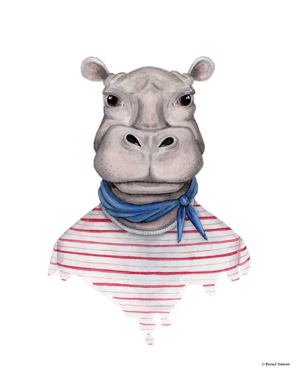 Picture of HIPPO IN HANDKERCHIEF