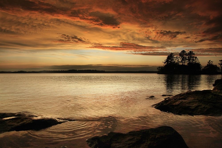 Picture of SUNSET ON SPARROW LAKE MUSKOKA