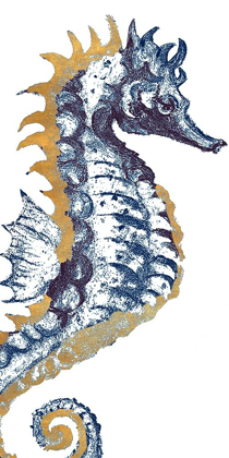 Picture of SURF SIDE GOLDEN BLUE SEAHORSE
