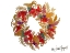 Picture of CHRISTMAS WREATH WITH BERRIES