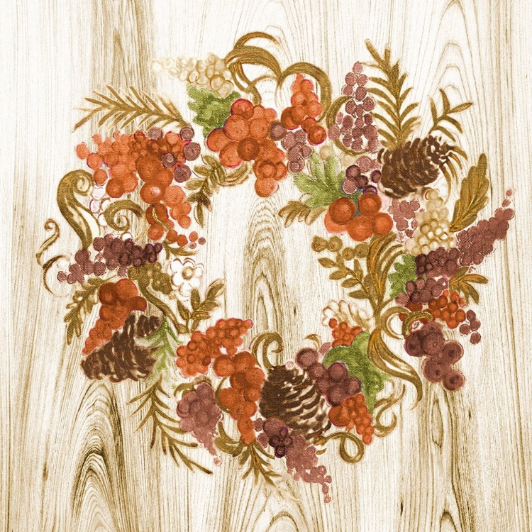 Picture of METALLIC WREATH