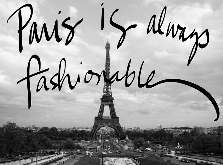 Picture of FASHIONABLE PARIS