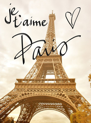 Picture of JE TAIME PARIS