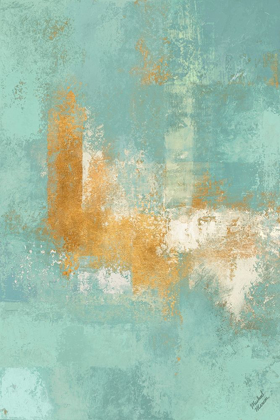 Picture of ESCAPE INTO TEAL ABSTRACTION II