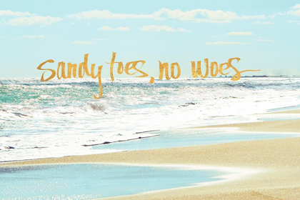 Picture of SANDY TOES, NO WOES