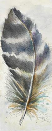 Picture of WATERCOLOR FEATHER VI