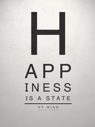 Picture of INSPIRATIONAL EYE CHART I