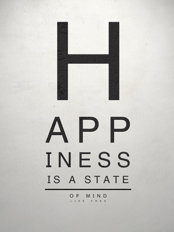 Picture of INSPIRATIONAL EYE CHART I
