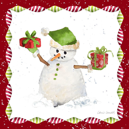 Picture of CHRISTMAS SNOWMAN I