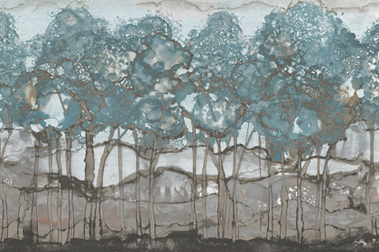 Picture of MUTED WATERCOLOR FOREST