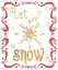 Picture of GOLD AND RED CHRISTMAS I