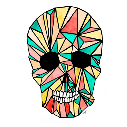 Picture of COLORFUL SKULL