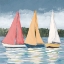 Picture of SOFT PASTEL SAILS